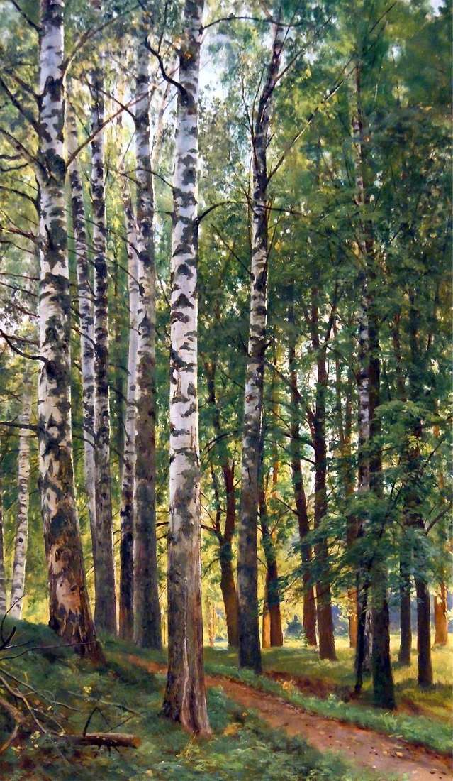 Birch Grove by Ivan Shishkin