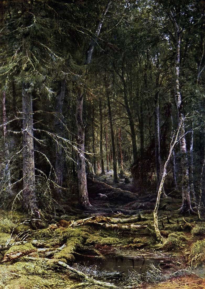 Forest Wilderness by Ivan Shishkin