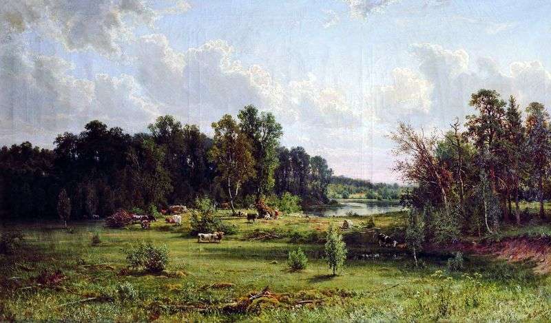 Coppice (Midday) by Ivan Shishkin