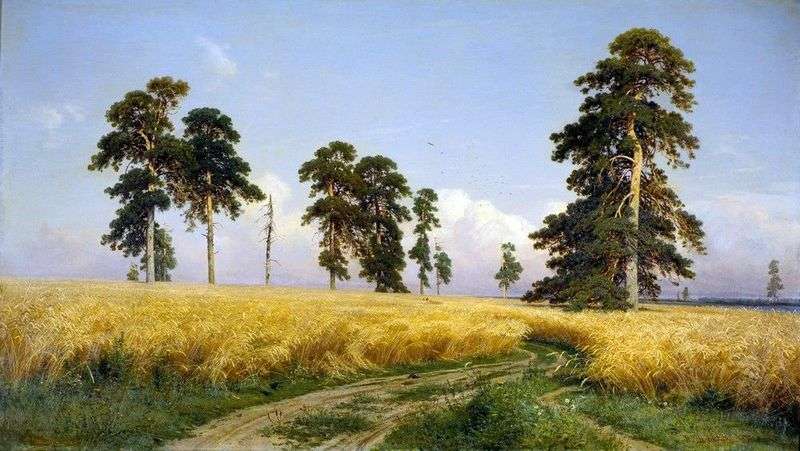 Rye by Ivan Shishkin