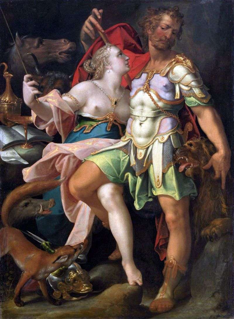 Odysseus and Kirk by Bartholomeus Spranger