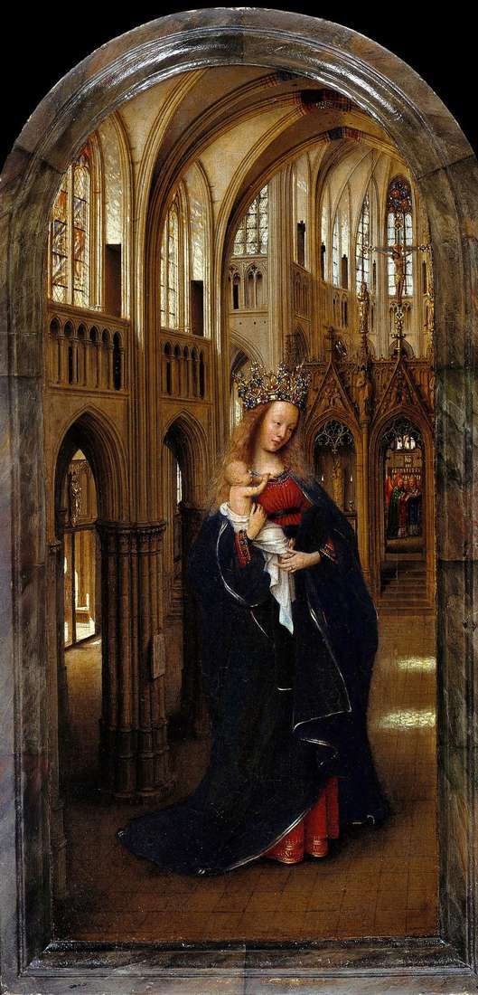 Madonna in the church by Jan van Eyck