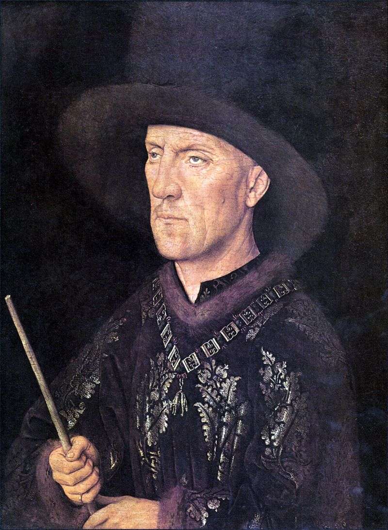 Portrait of Baudouin de Lanoi by Jan van Eyck