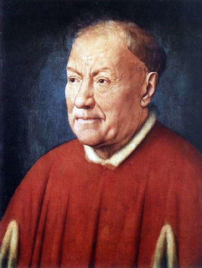 Portrait of Cardinal Niccolo Albergati by Jan van Eyck