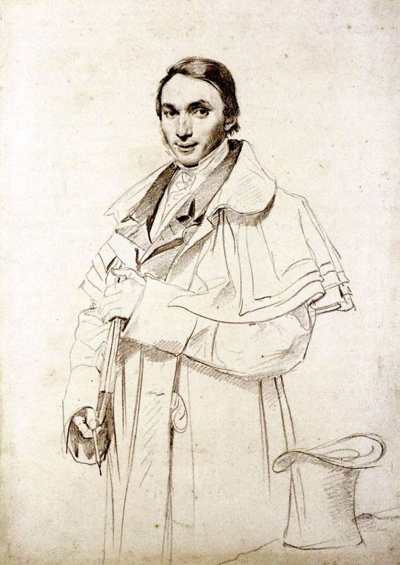 Portrait of Mr. Forest by Jean Auguste Dominique Ingres