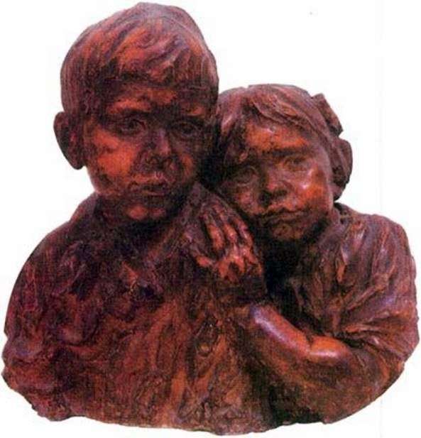 Children by Boris Kustodiev