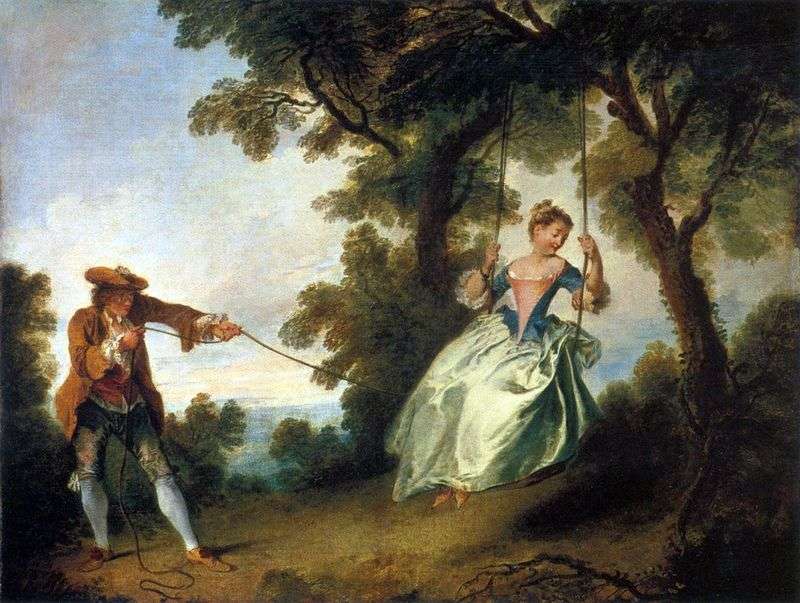 On the Swing by Nicola Lancre