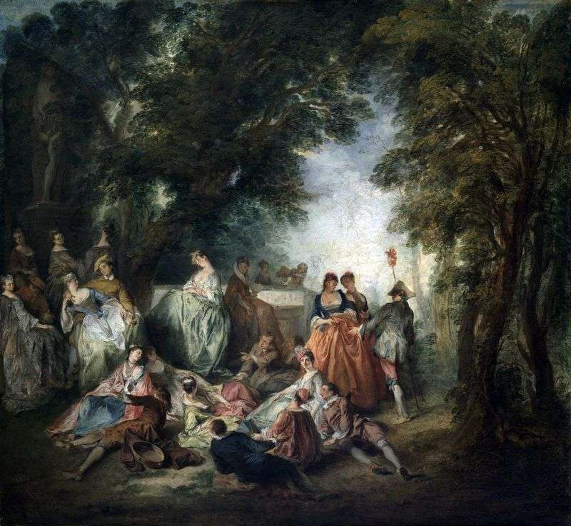 Society in the park by Nicola Lancre