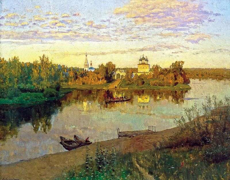 Evening Bells by Isaac Levitan