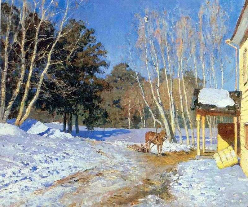 March by Isaac Levitan