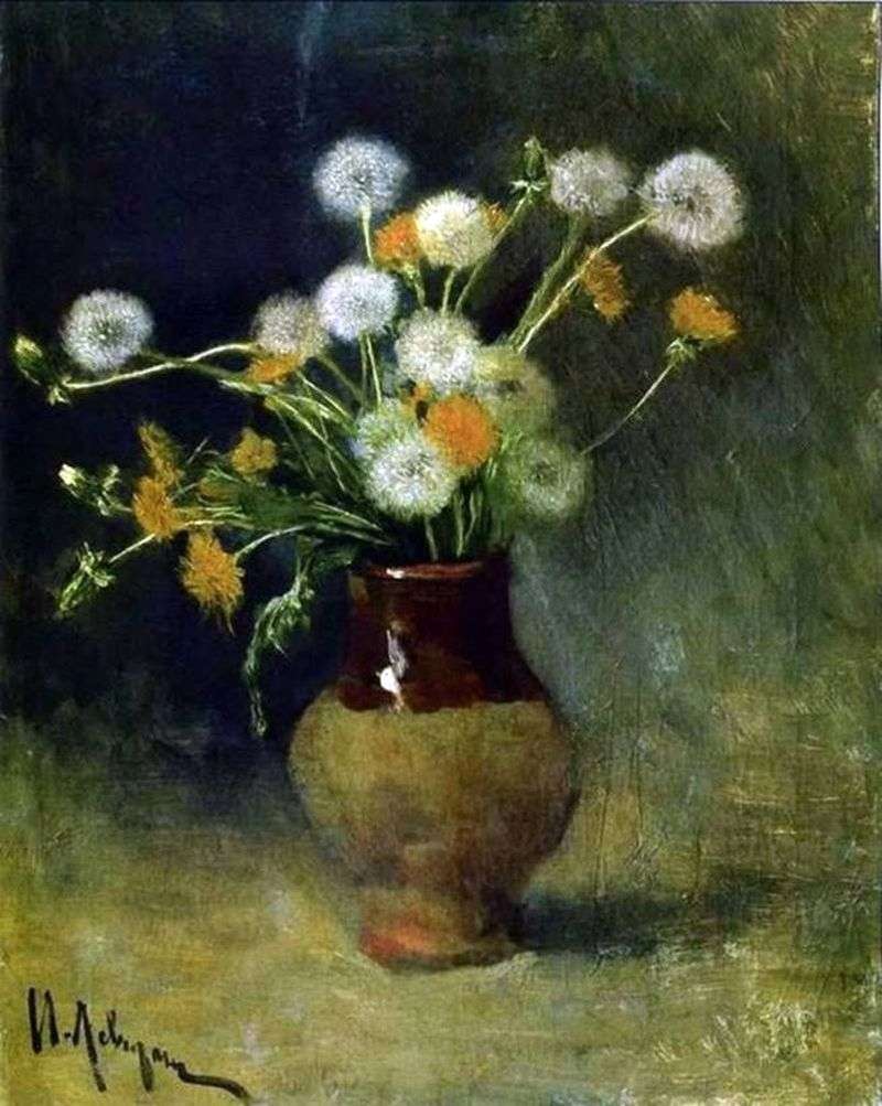 Dandelions by Isaac Levitan