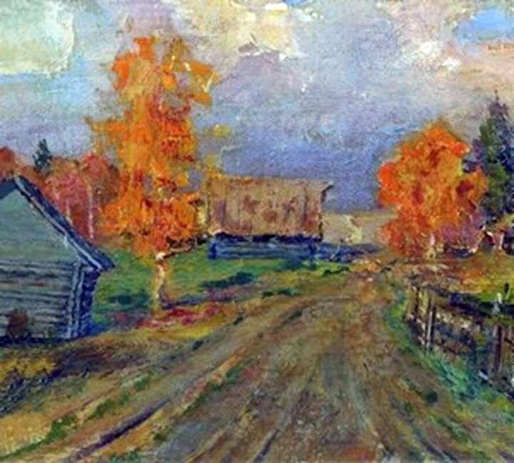 Autumn Landscape by Isaac Levitan