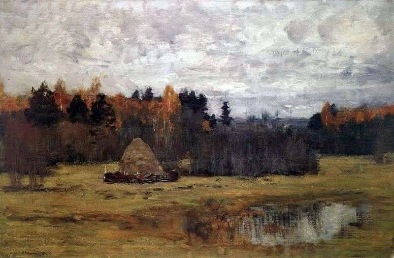 Late autumn by Isaac Levitan