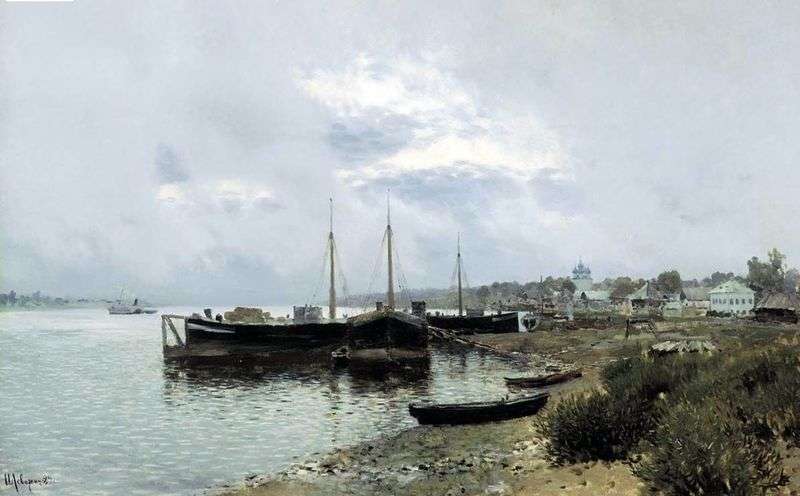 After the rain. Ples by Isaac Levitan