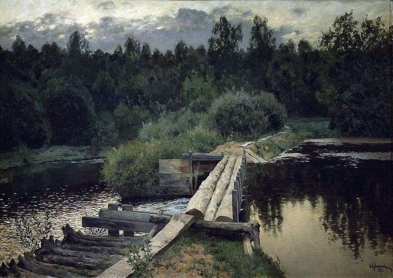 The pool by Isaac Levitan