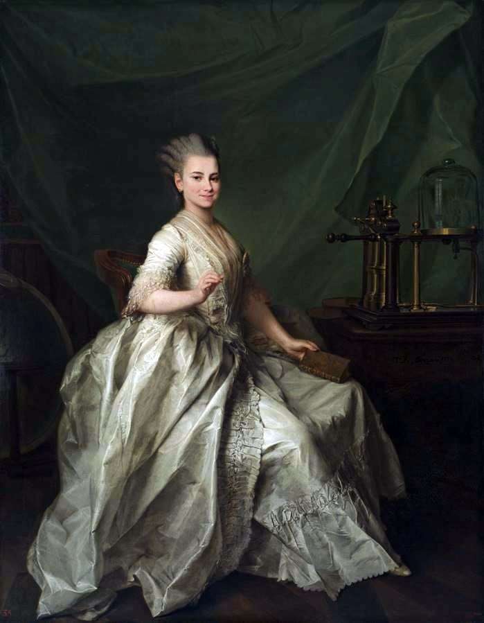 Portrait of Molchanova E. And by Dmitry Levitsky