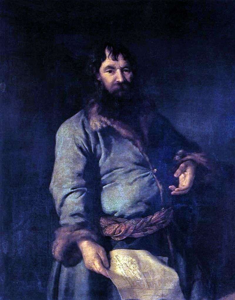 Portrait of N. A. Sezamov by Dmitry Levitsky