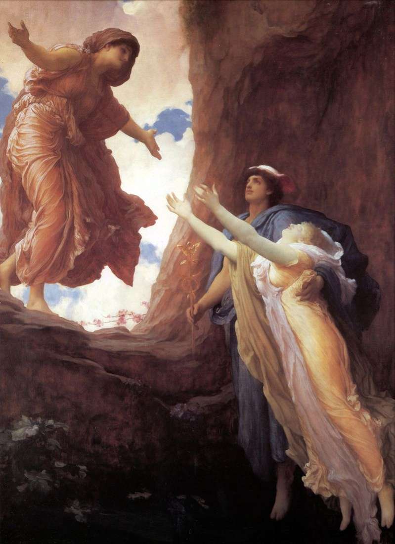 The Return of Persephone by Frederick Leighton