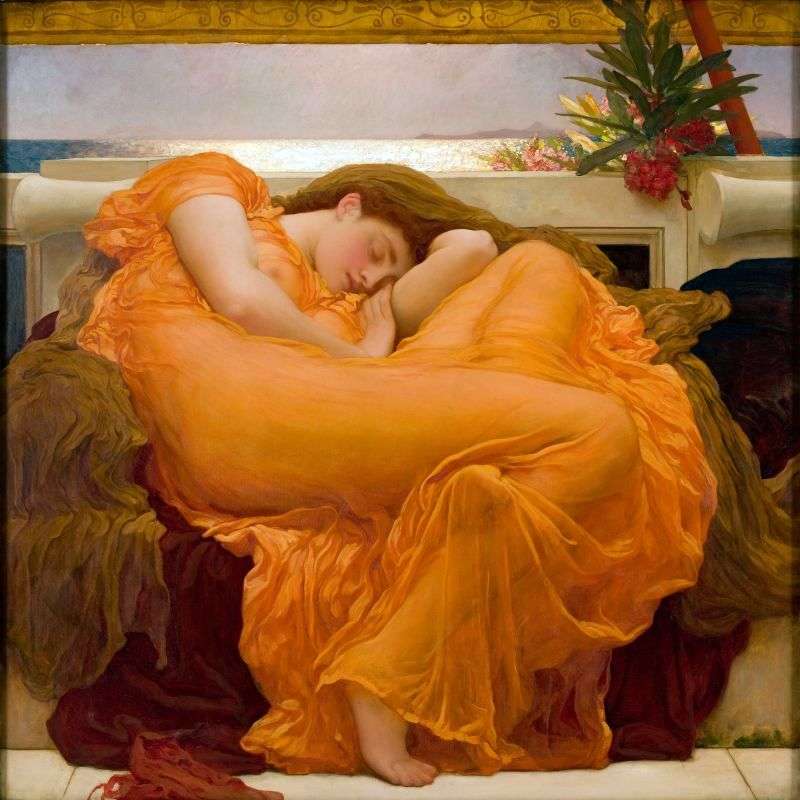 Flaming June by Frederick Leighton