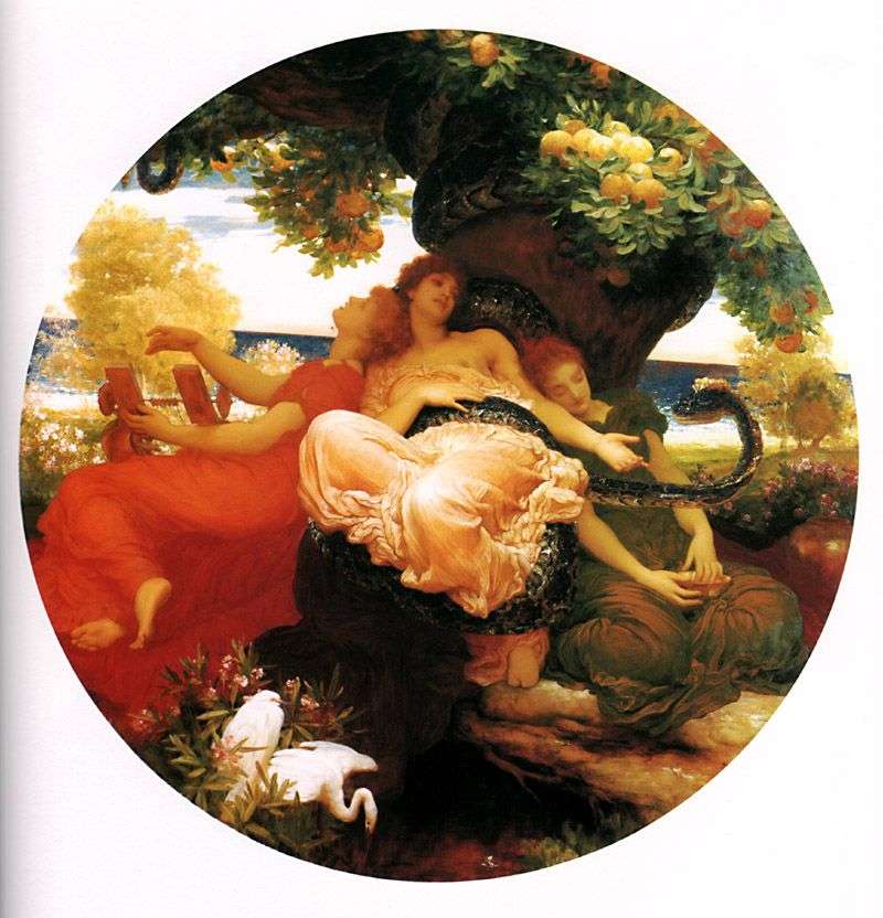 The Garden of the Hesperides by Frederick Leighton