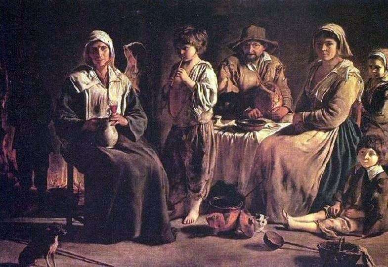 Peasant family by Louis Lenin