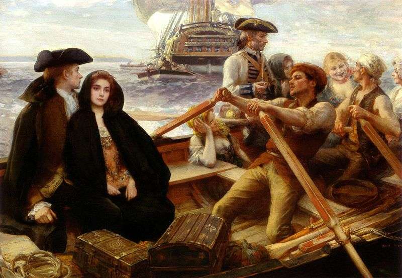 Jolly Ship by Albert Lynch