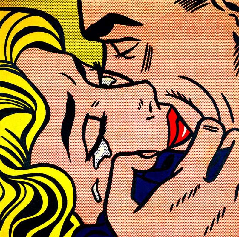 Kiss by Roy Lichtenstein