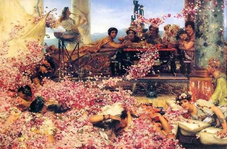 Roses Heliogabala by Alma Tadema Lawrence