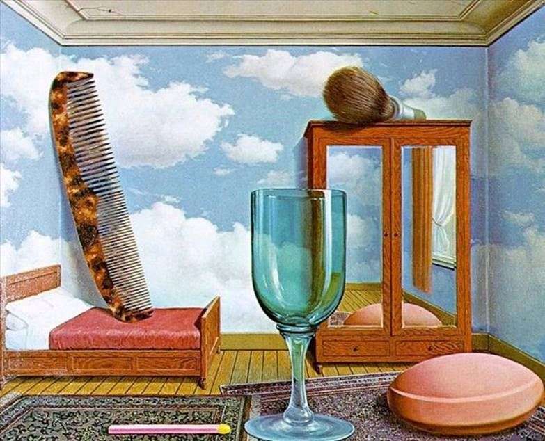 Personal Values by Rene Magritte