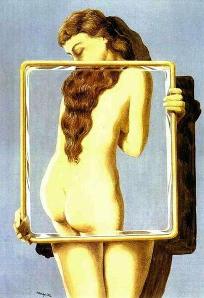 Dangerous Lesson by Rene Magritte