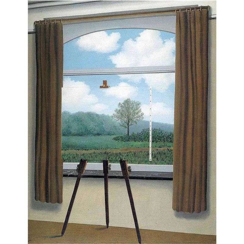 Human Piece I by Rene Magritte