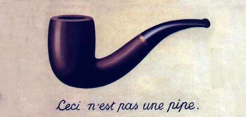 This is not a pipe by Rene Magritte