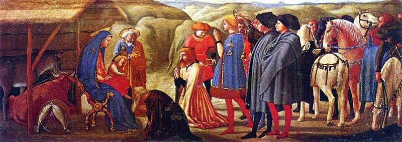 Adoration of the Magi by Masaccio