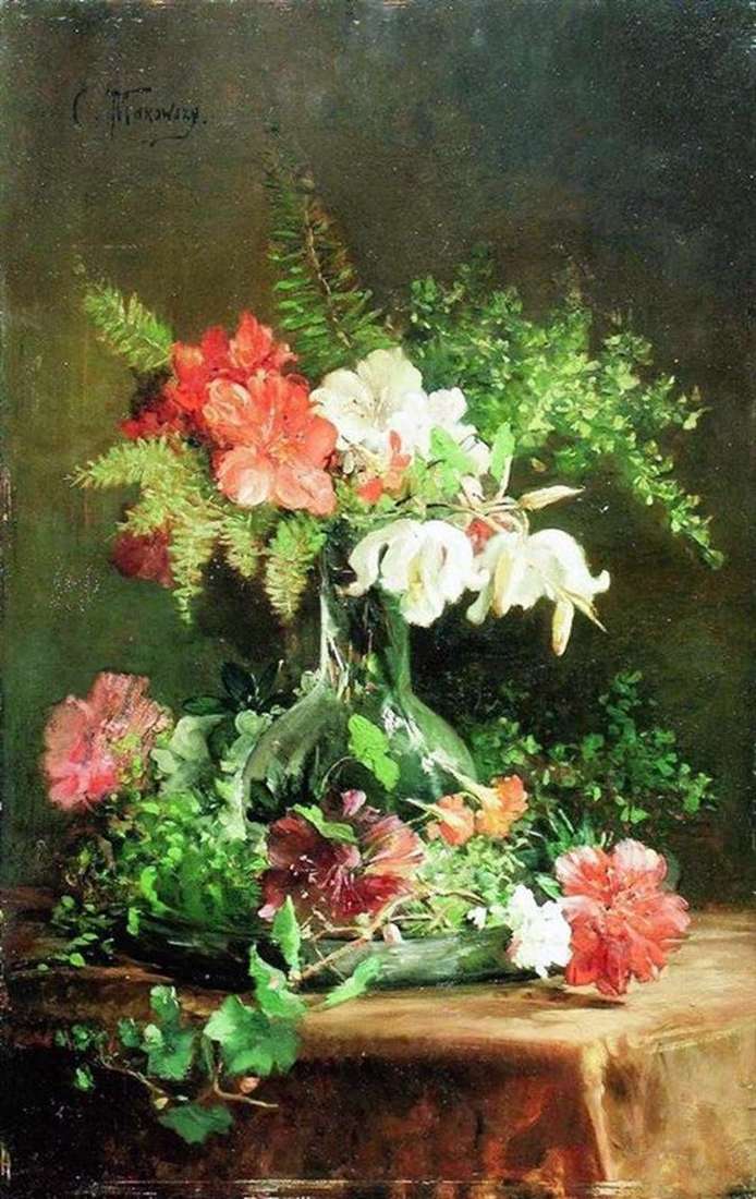 Still Life by Konstantin Makovsky