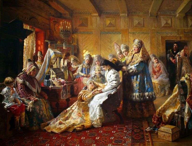 Under the crown by Konstantin Makovsky