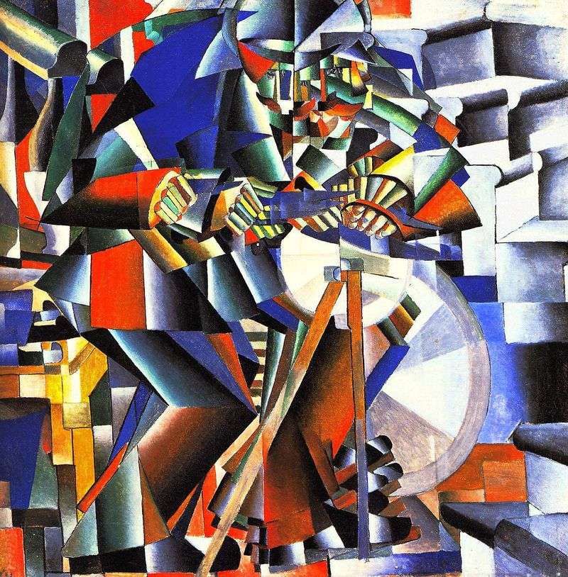 Grinder by Kazimir Malevich