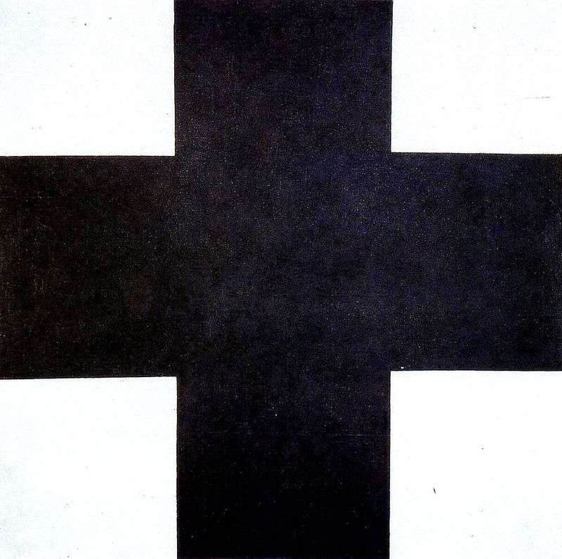 Black Cross by Kazimir Malevich