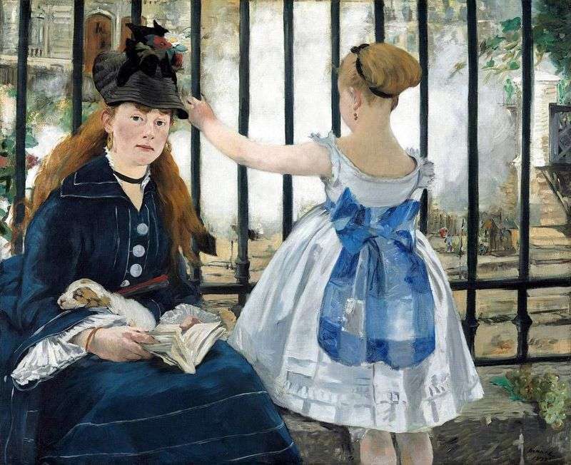 Railway by Edouard Manet