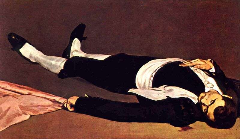 Dead bullfighter by Edouard Manet