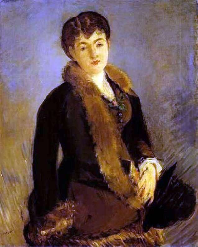 Portrait of Isabel Lemonier by Edouard Manet