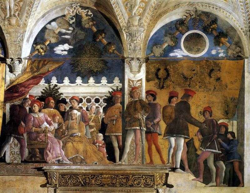 Camera degli Spozi by Andrea Mantegna