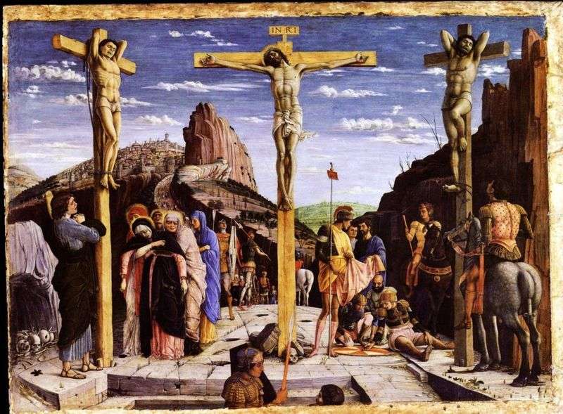 Crucifixion by Andrea Mantegna