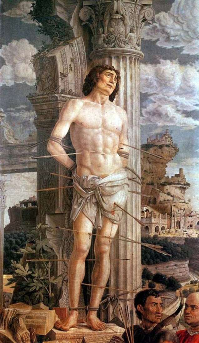 Saint Sebastien By Andrea Mantegna