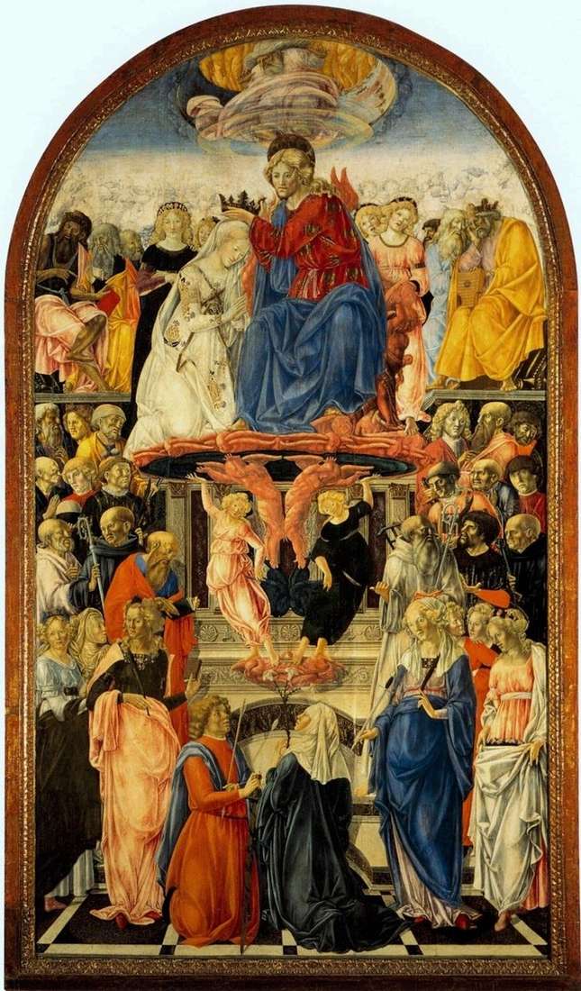 The Coronation of Mary by Francesco di Giorgio Martini