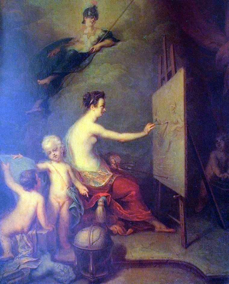 Allegory of Painting by Andrey Matveyev