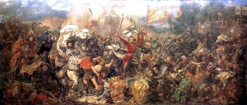 Battle of Grunwald by Jan Aloysius Matejko