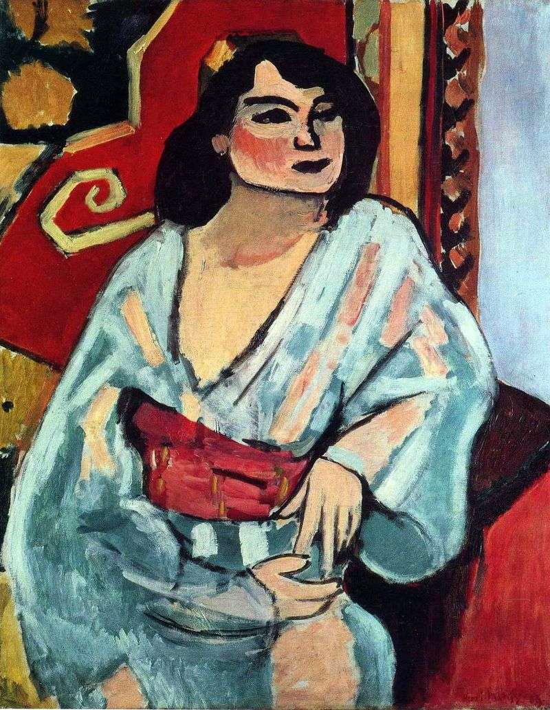 Algerian woman by Henri Matisse