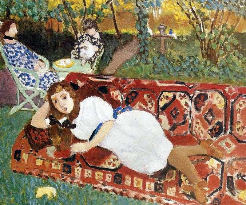 Young Women in the Garden by Henri Matisse