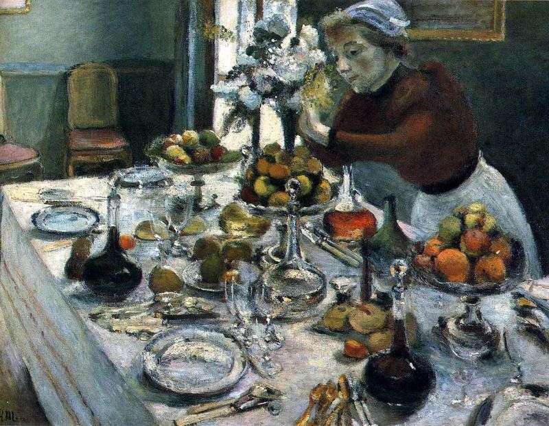 Dining table by Henri Matisse