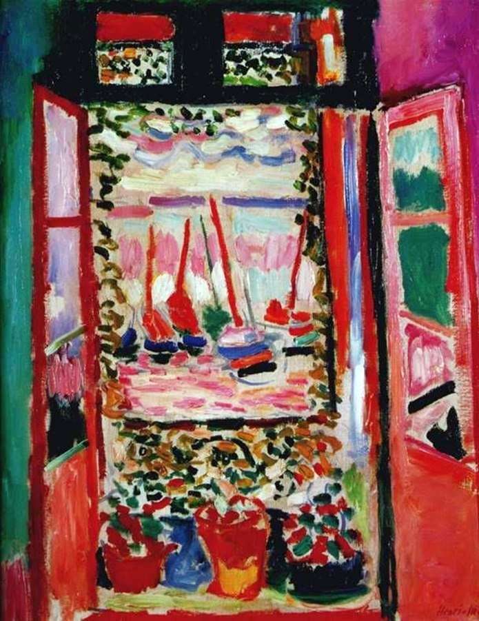 Open window by Henri Matisse